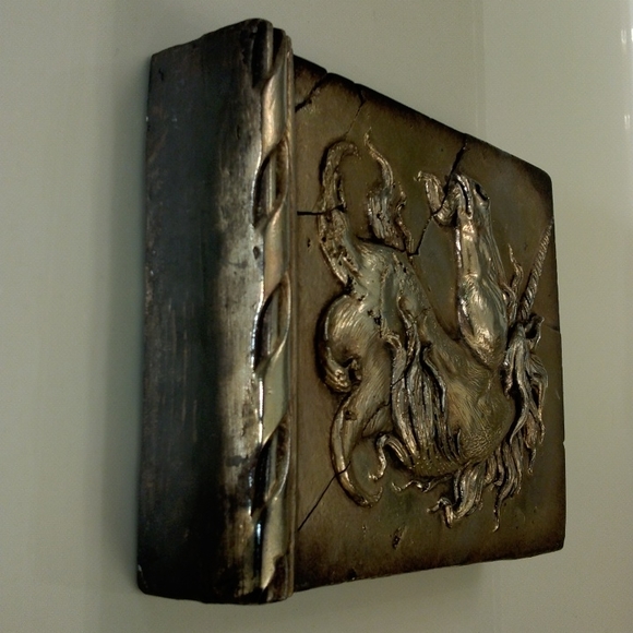 Sid Dickens, S-193 "Virtue" silver unicorn Memory-Block tile *Rare & Retired* - Picture 5 of 8